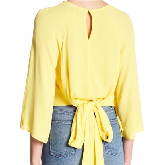 🌸Code X Mode Yellow Blouse - Picture 2 of 7